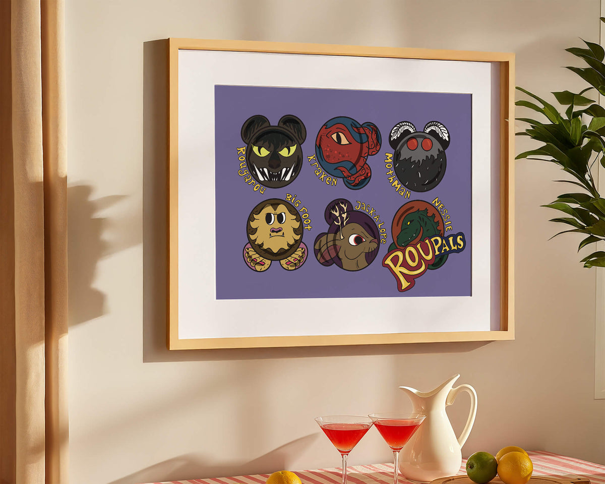 RouPals Art Print