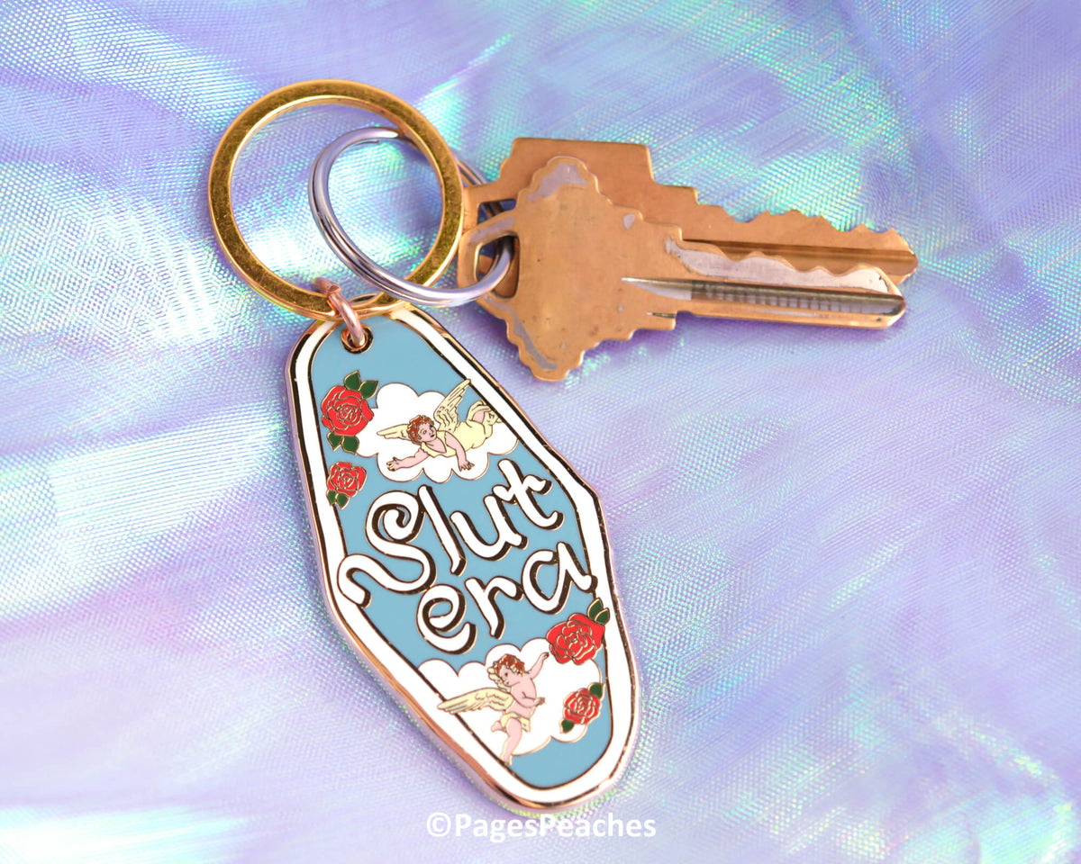 Slut Era Enamel Keychain