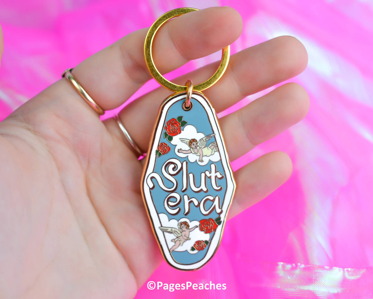 Slut Era Enamel Keychain
