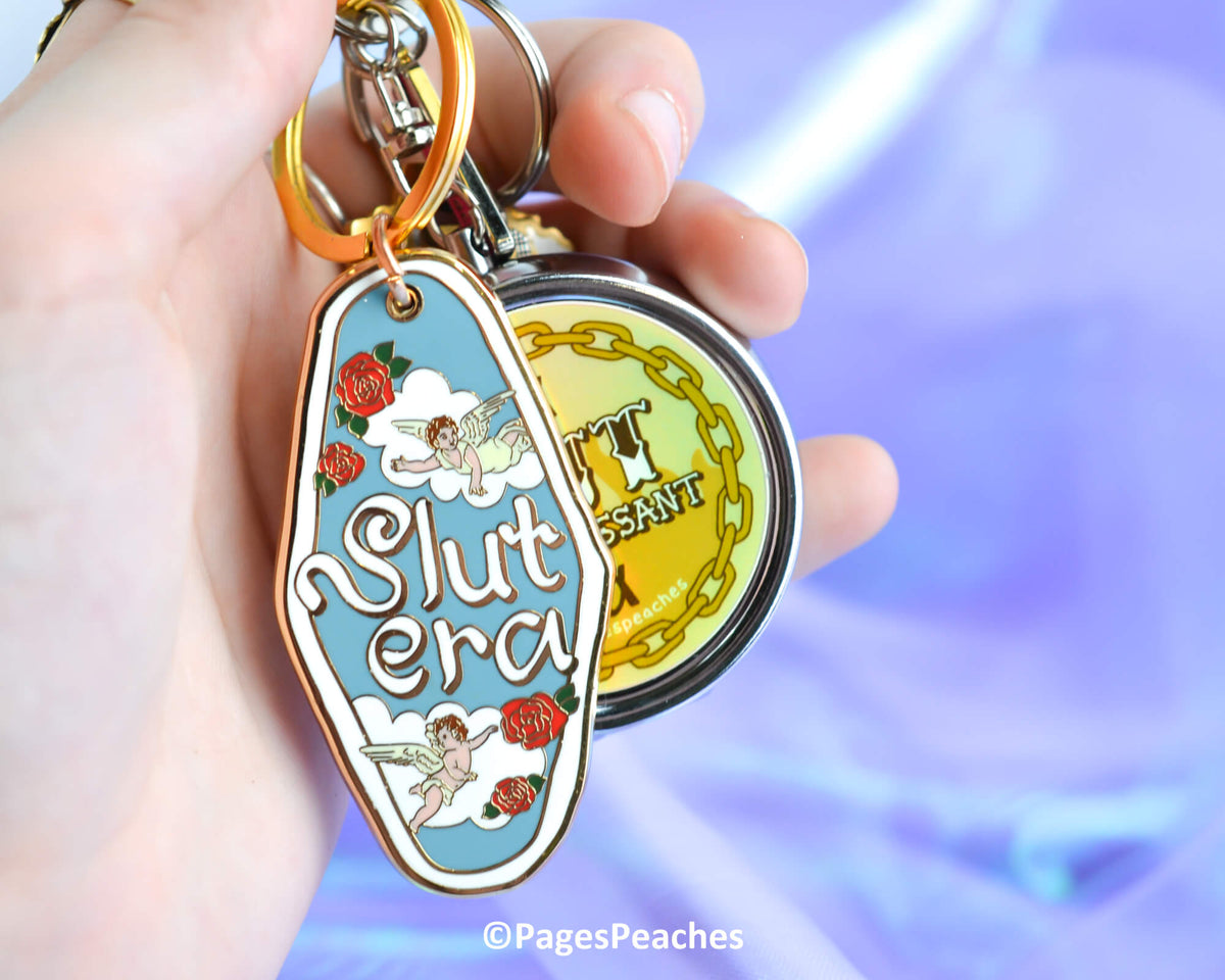 Slut Era Enamel Keychain