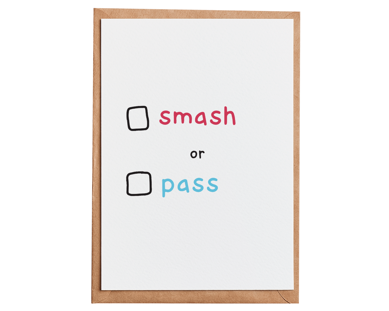 Smash or Pass Card - Pages Peaches