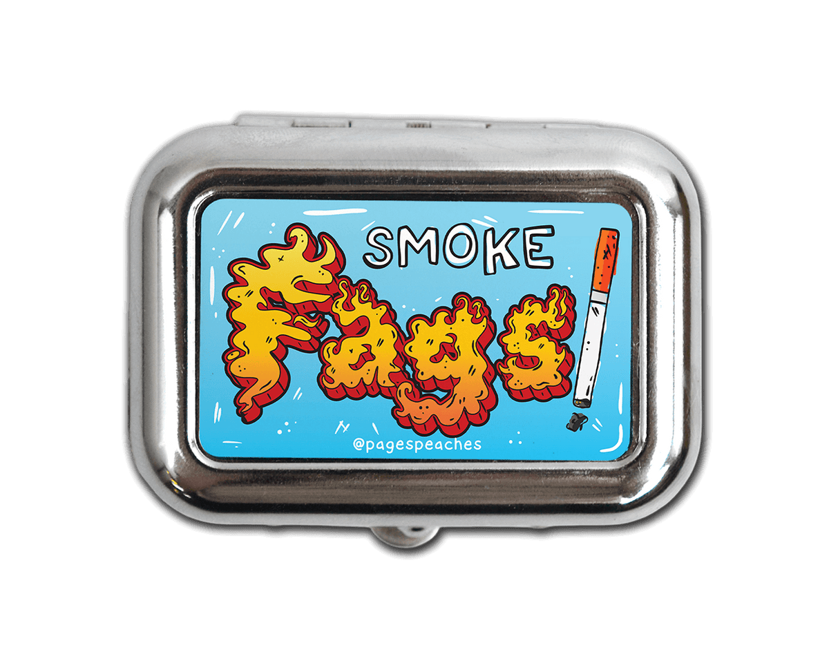 Fags Portable Ashtray