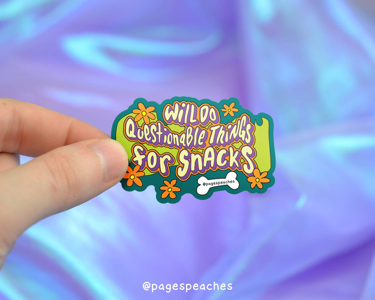 Large Snacks Sticker