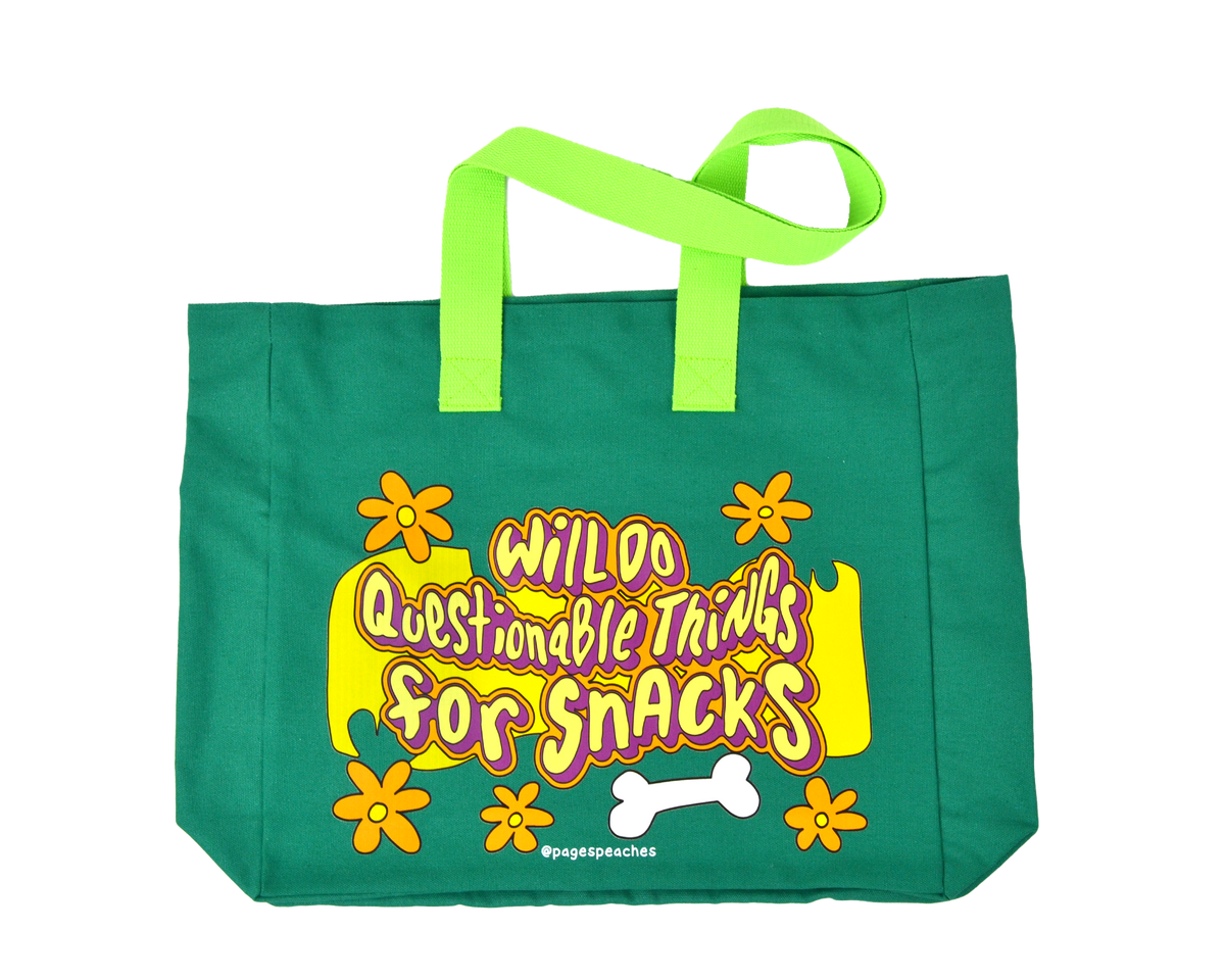 Snacks Tote Bag
