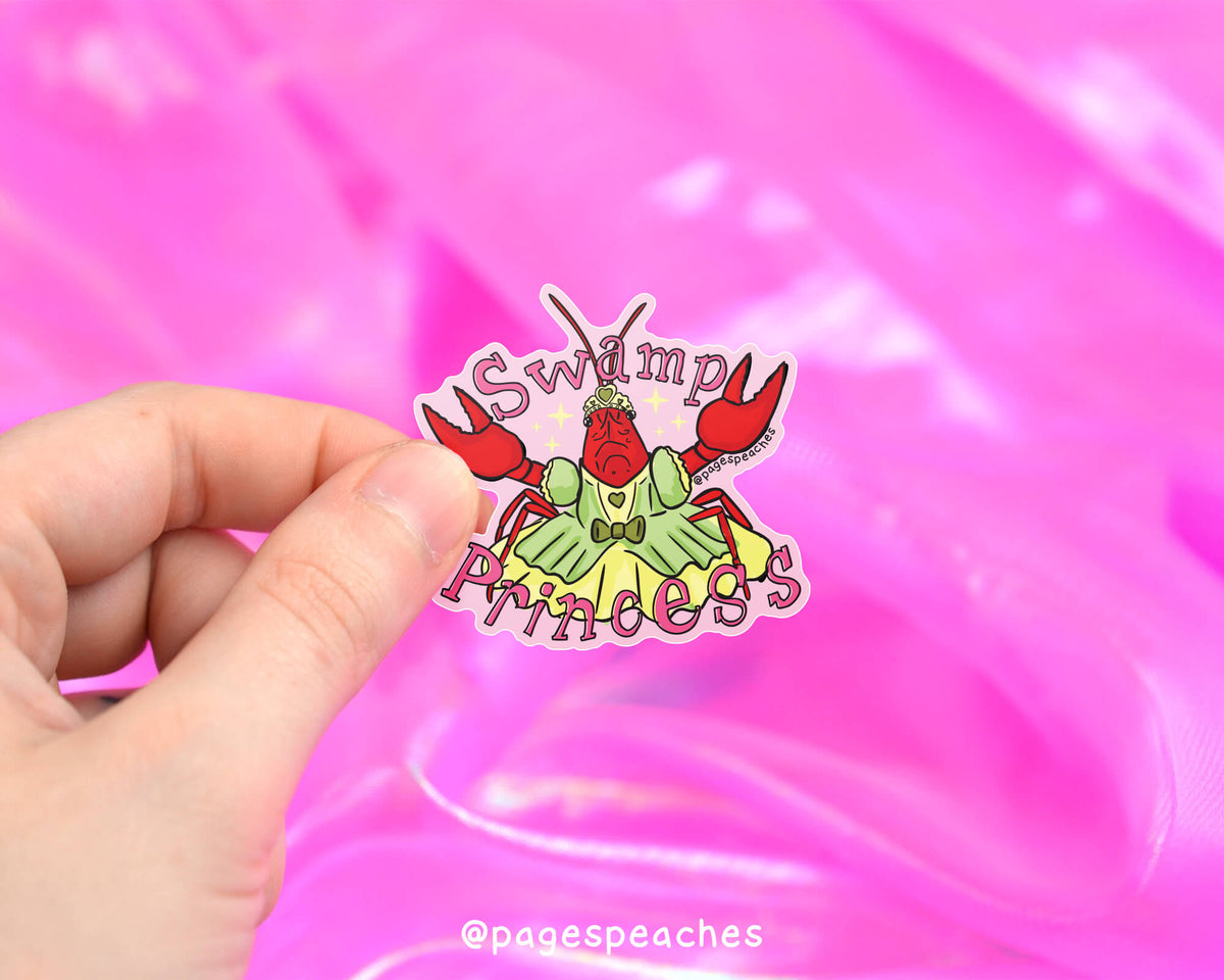 Large Swamp Princess Sticker