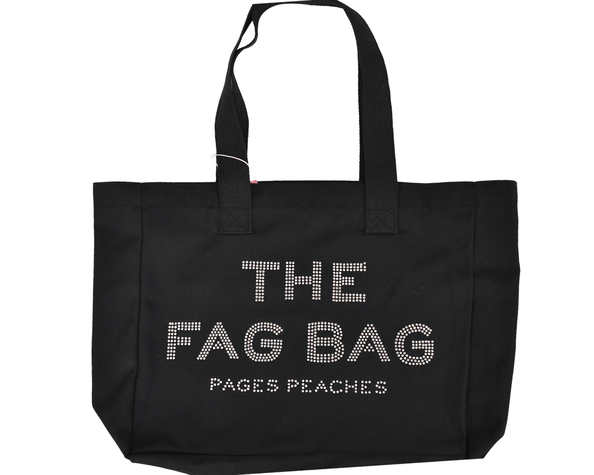 LIMITED EDITION Bedazzled The Fag Bag Tote Bag