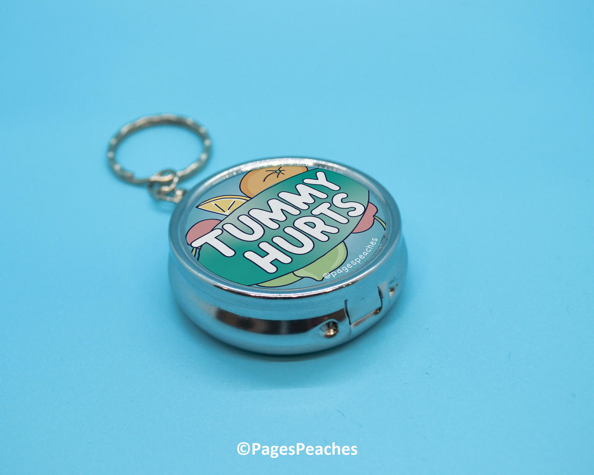 PREORDER APRIL/MAY Tummy Hurts Pill Case