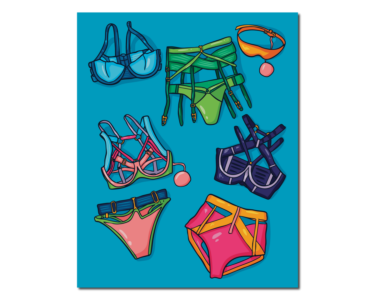 Lingerie Print