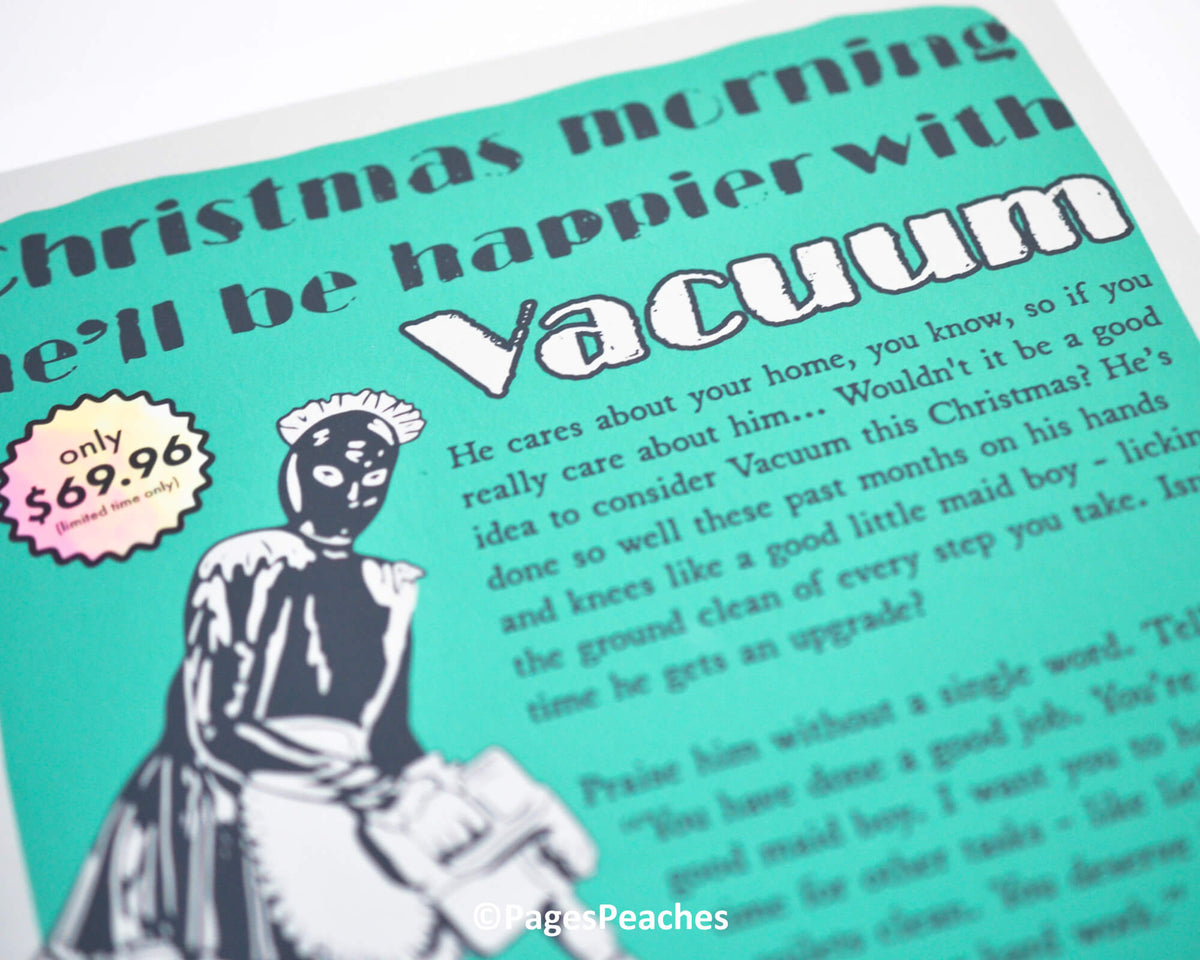 LIMITED EDITION Vacuum Print