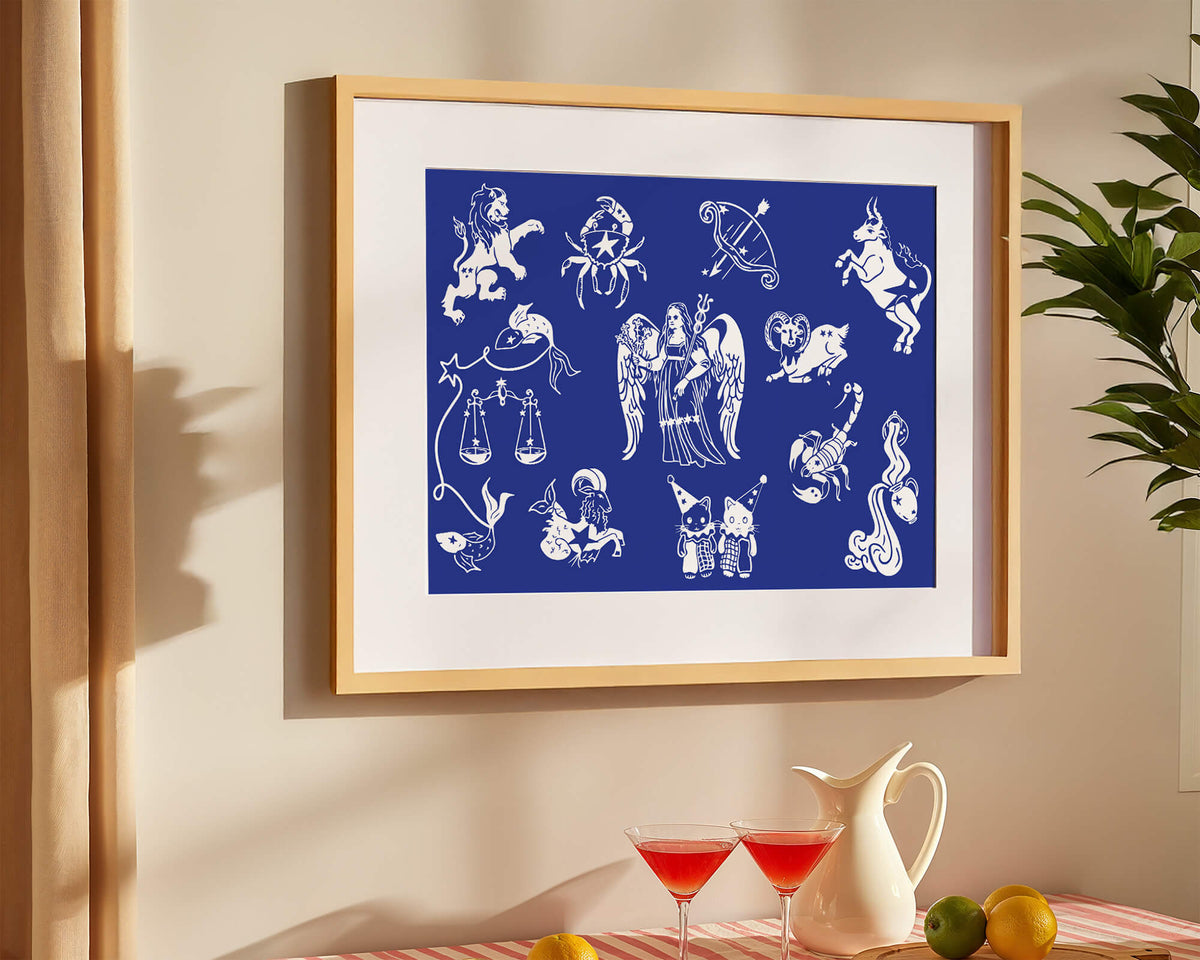 Zodiac Art Print