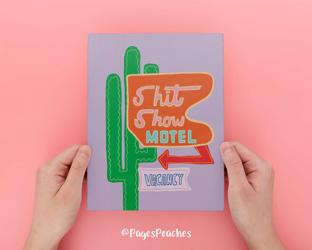 Shit Show Art Print