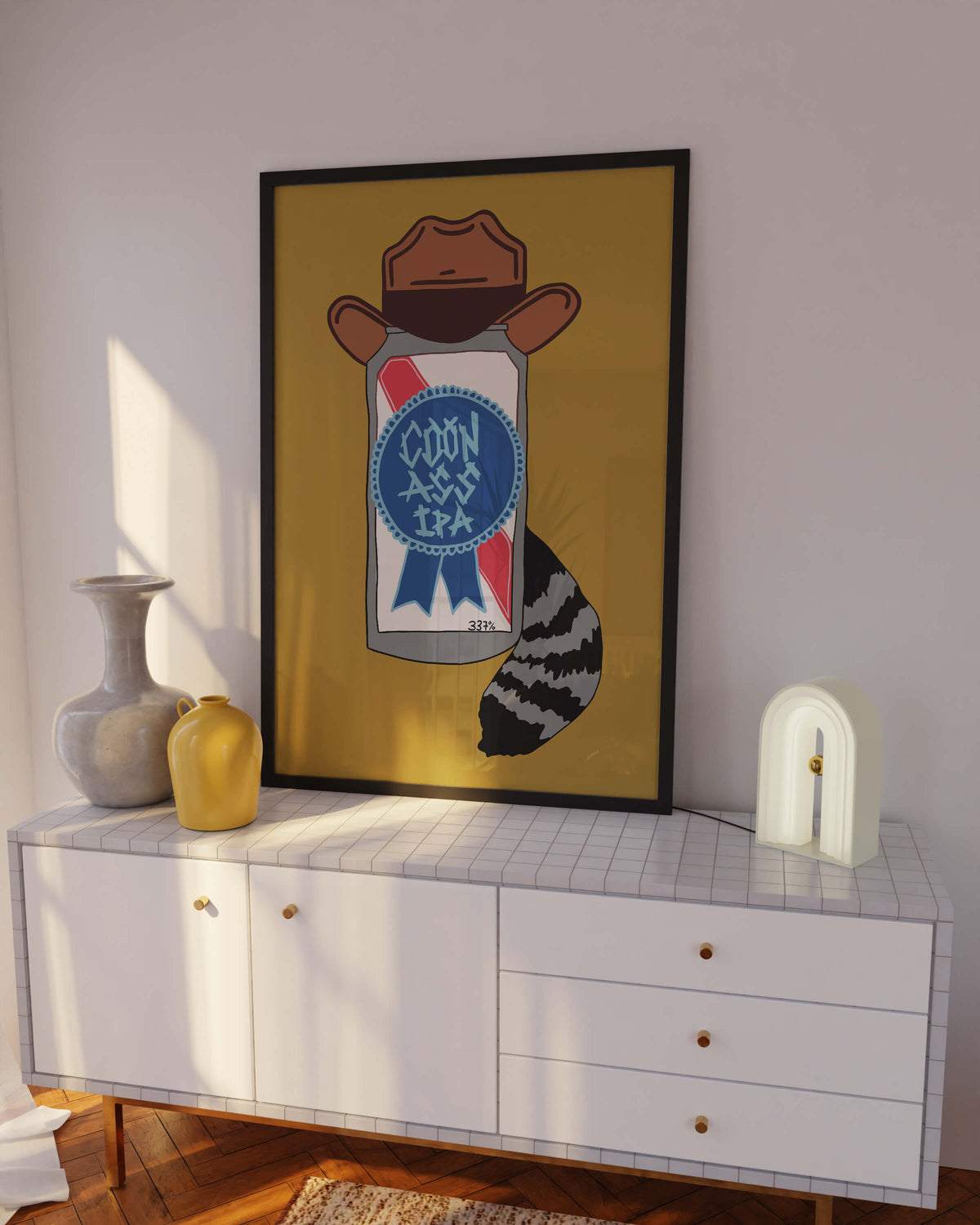 Coon Ass IPA Art Print
