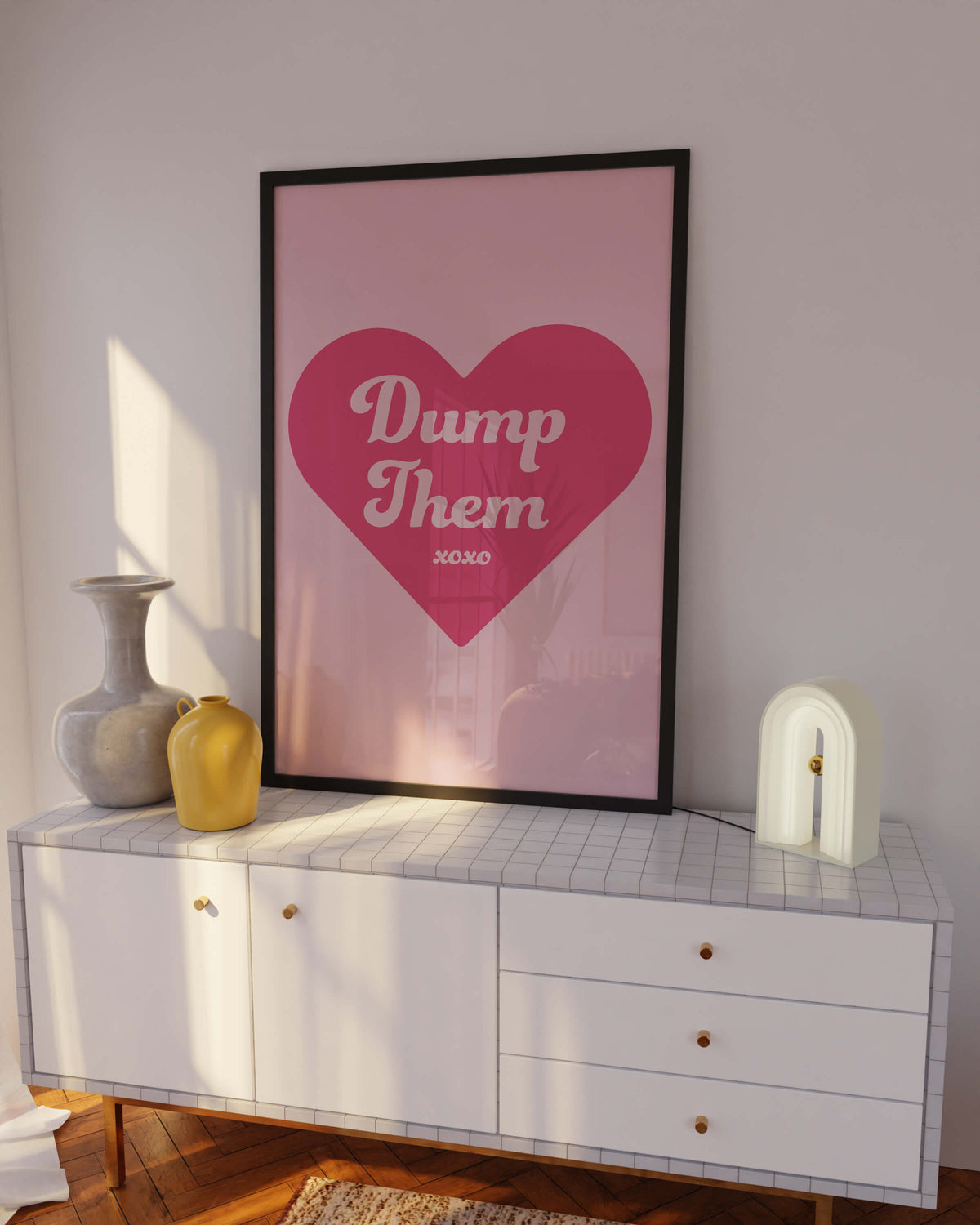 Dump Them Art Print