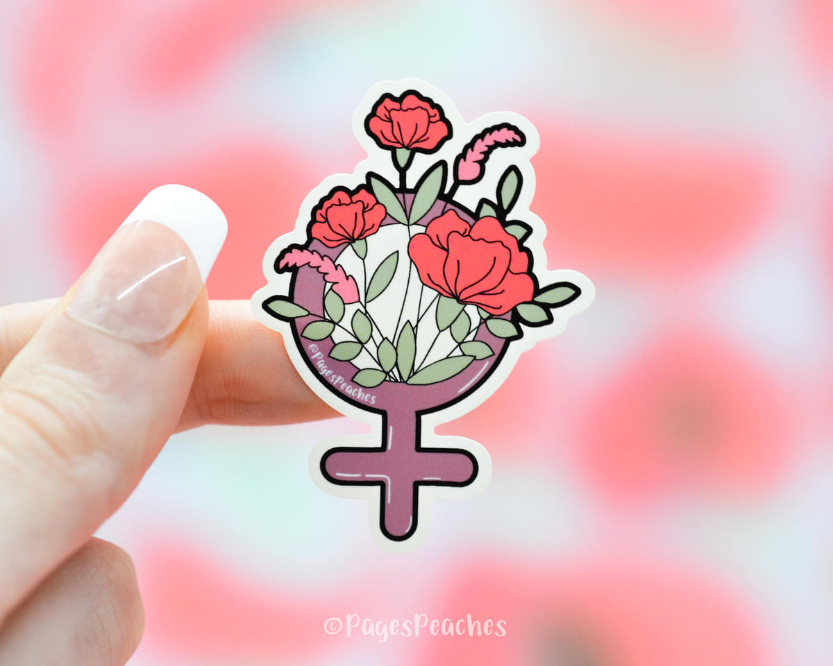 Large Female Sticker
