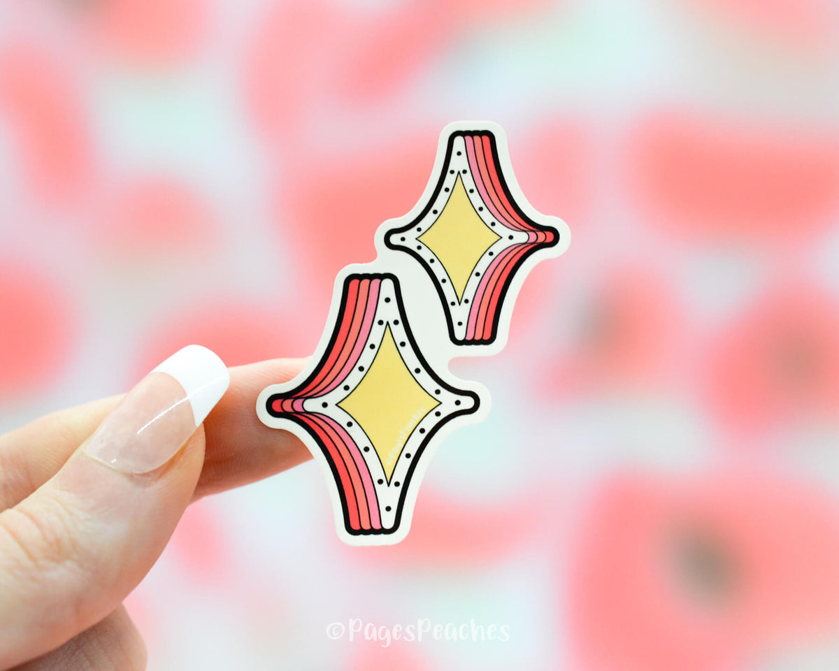 Large Sparkles Sticker