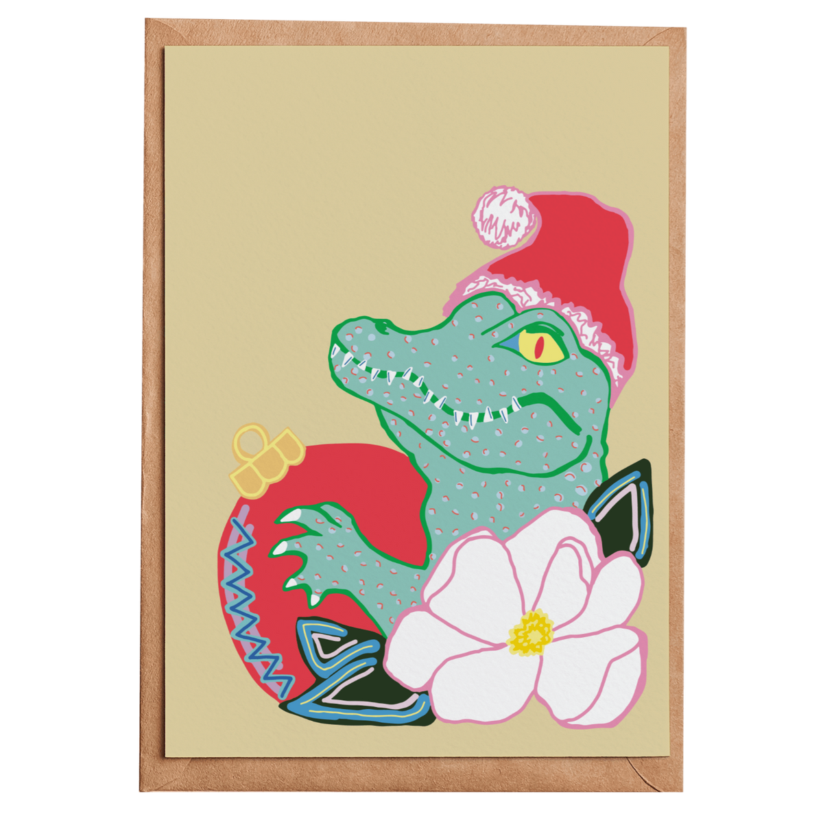 Holiday Gator Card