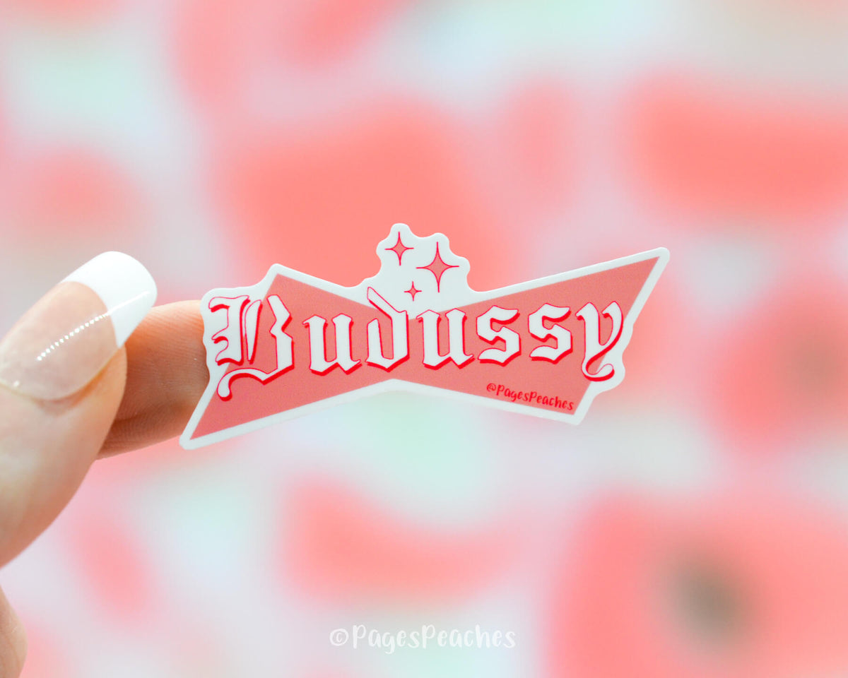 Large Budussy Sticker