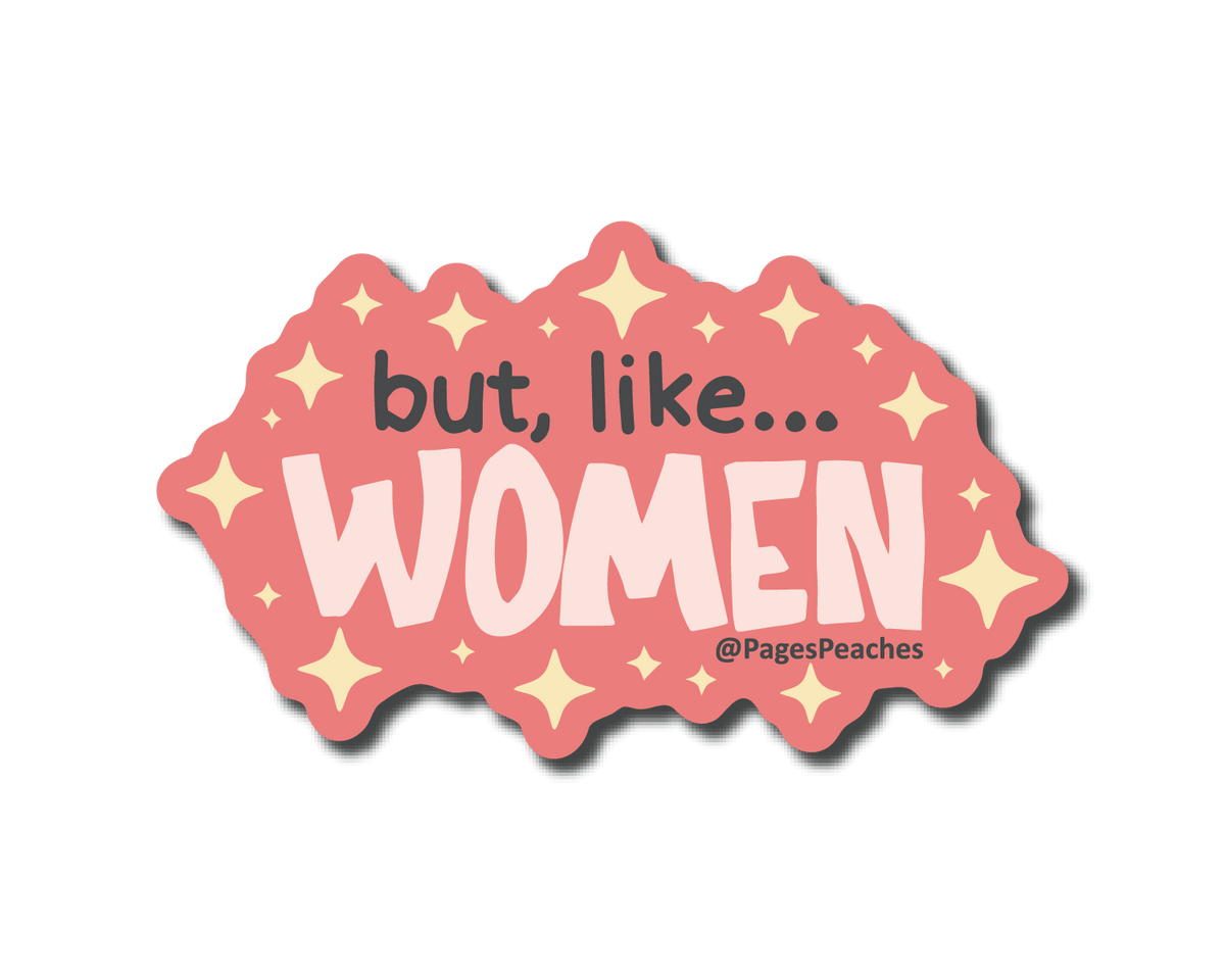 Mini But Like Women Sticker