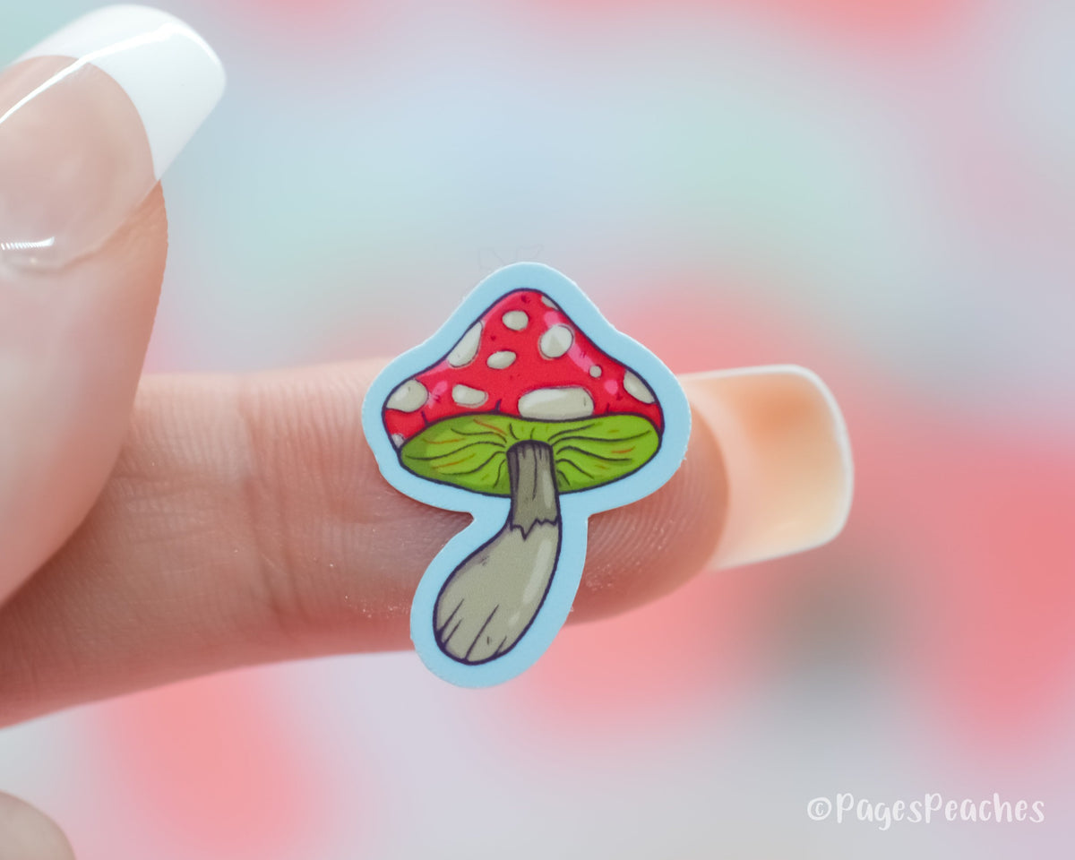 Mini Mushroom Sticker