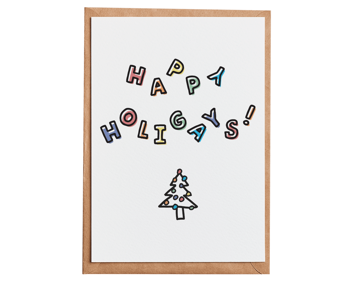 Wholesale Happy HoliGAYS Card MOQ 6