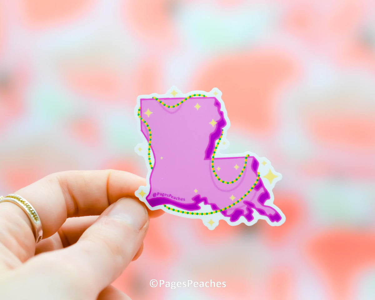 Large Louisiana Sticker