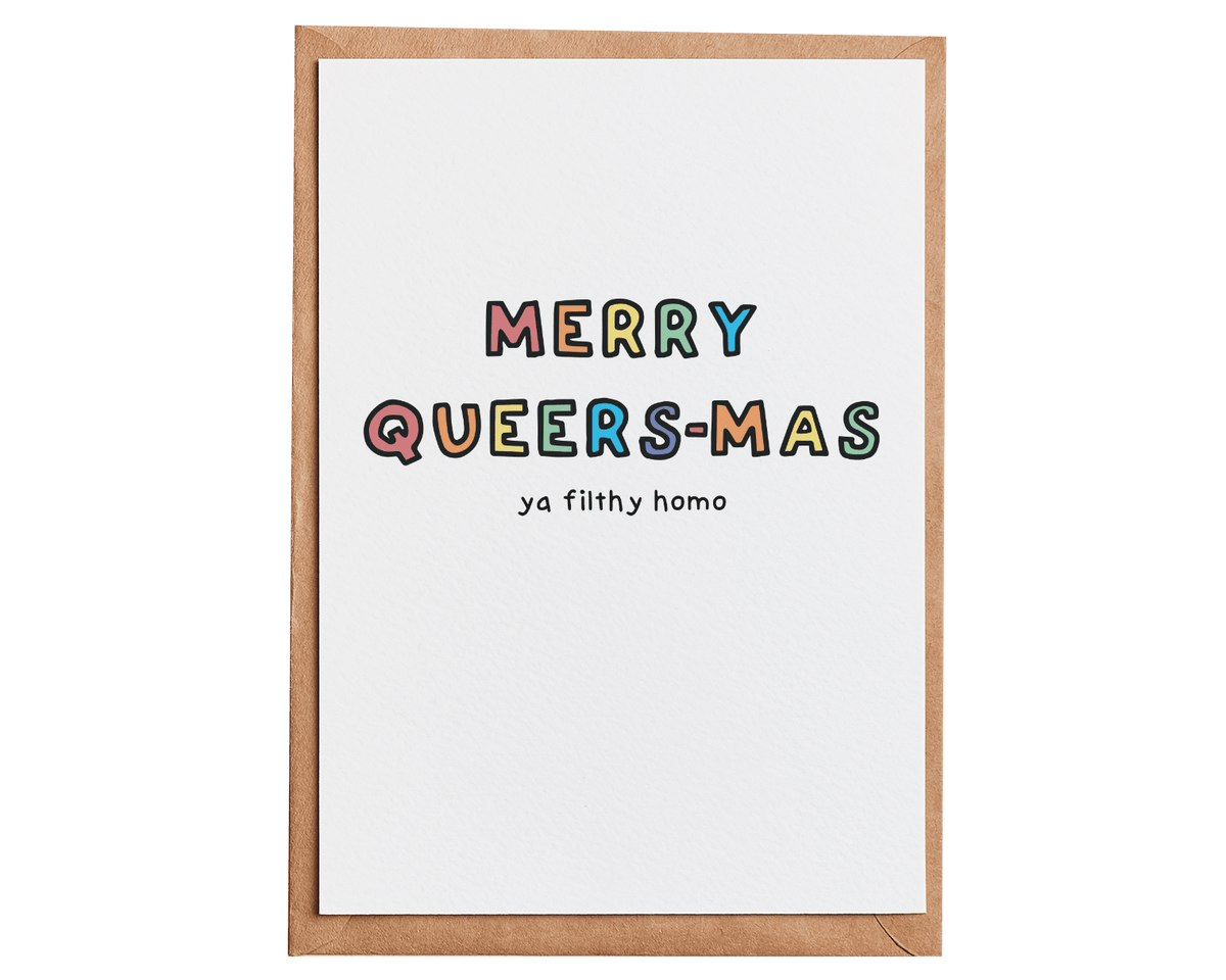 Wholesale Merry Queersmas Card MOQ 6