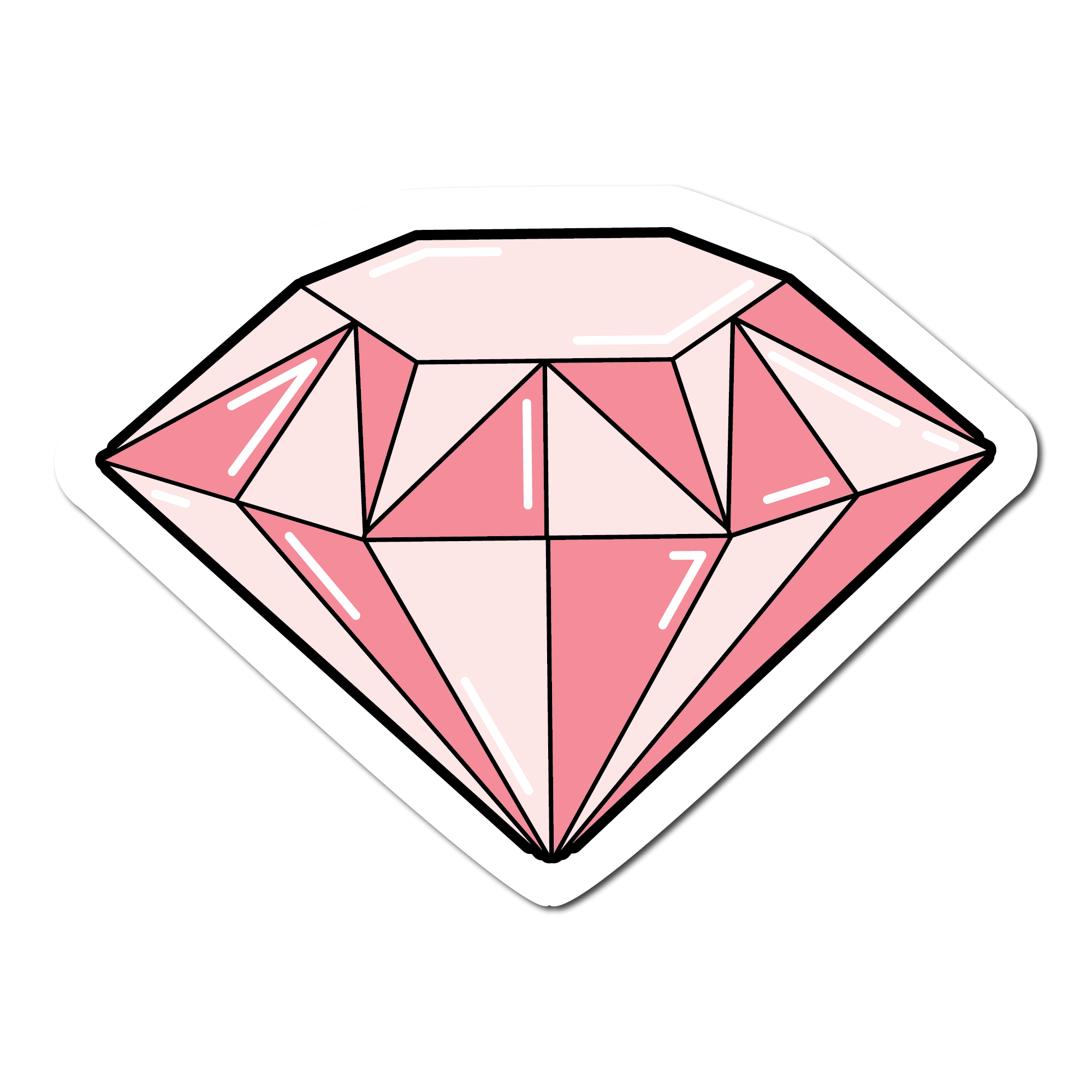 Pink Diamond Clipart