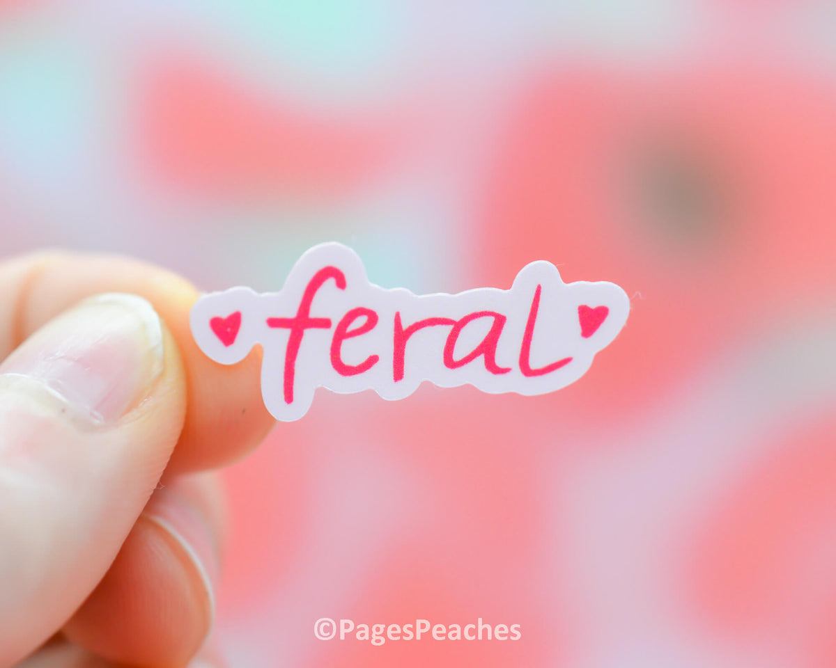 Mini Feral Sticker