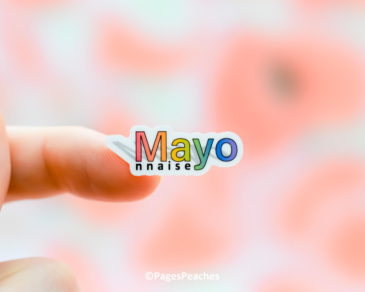 Mini Mayonnaise Sticker