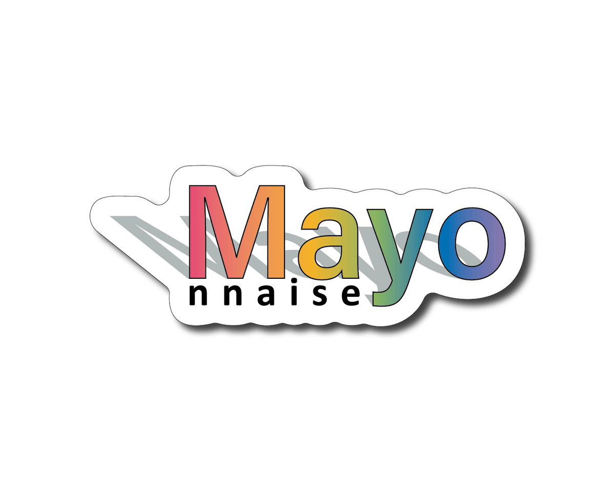 Mini Mayonnaise Sticker