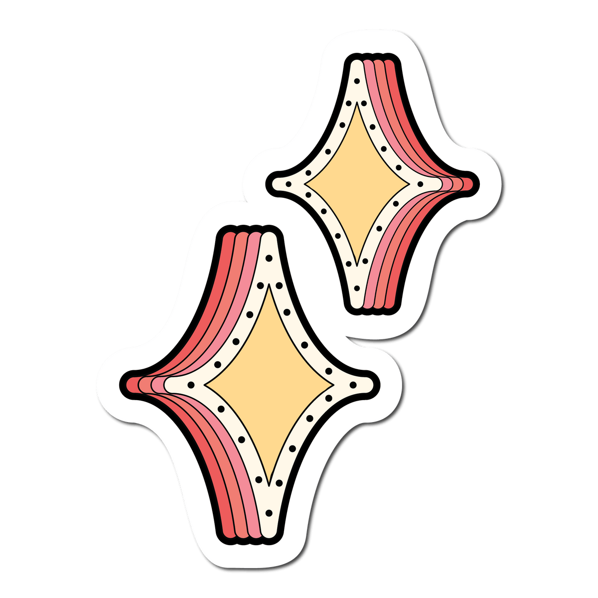 Small Sticker of Sparkles