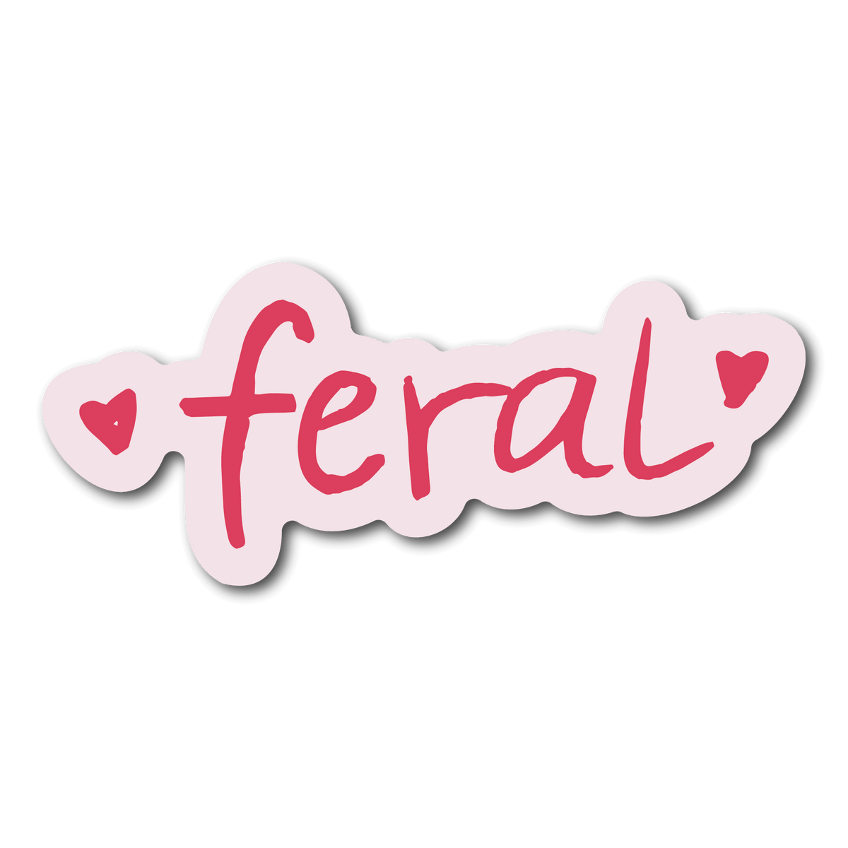 Feral Sticker Stickers - Pages Peaches