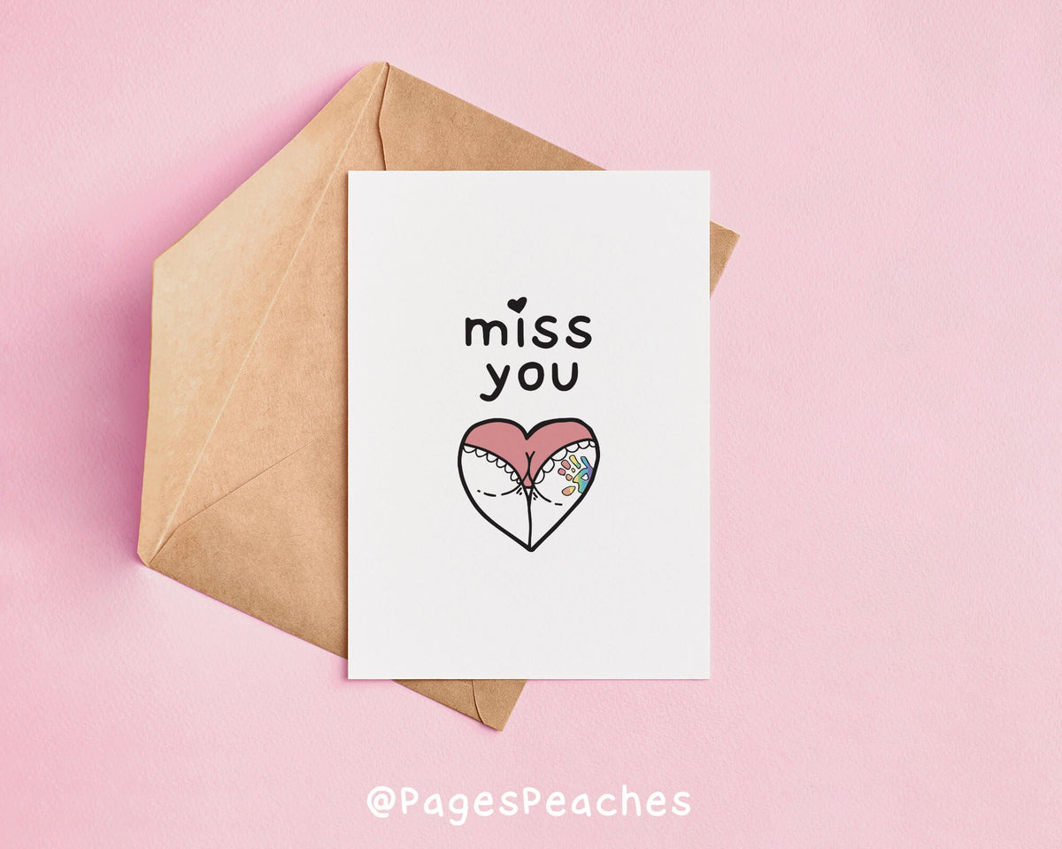 Wholesale Miss You Card MOQ 6