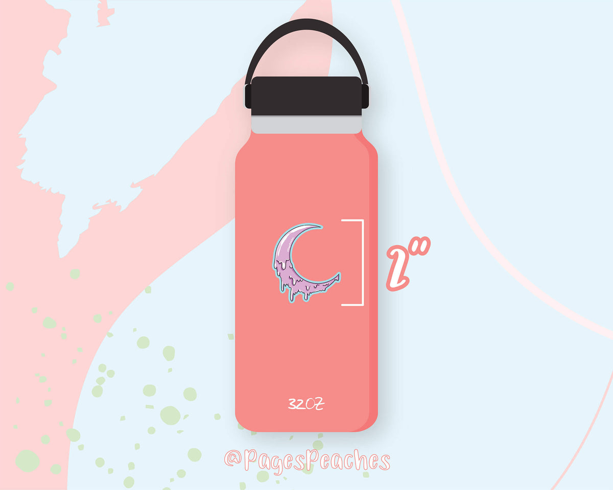 Large Moon Sticker