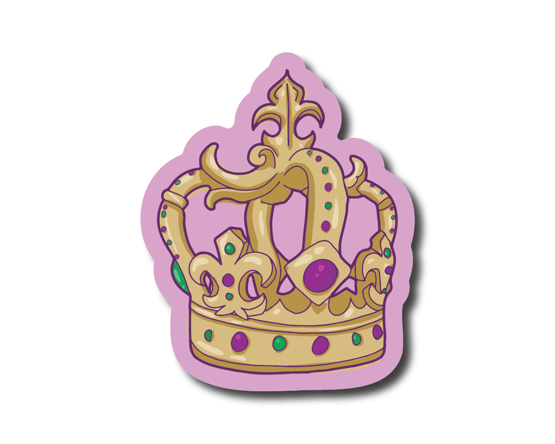 Mini Crown Sticker