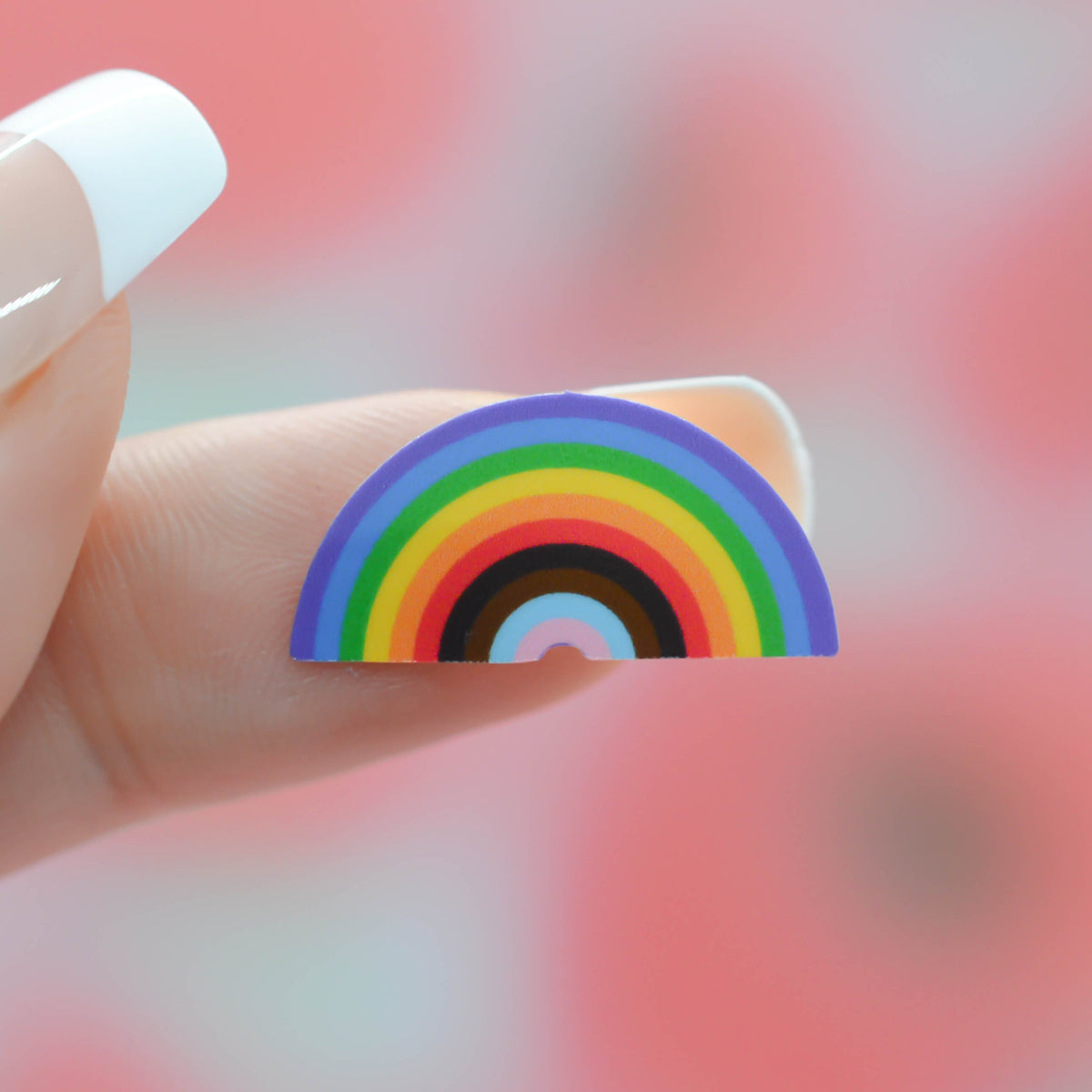 Mini LGBTQIA Rainbow Sticker