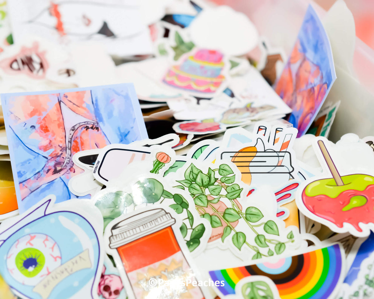 Large Sticker Scoops