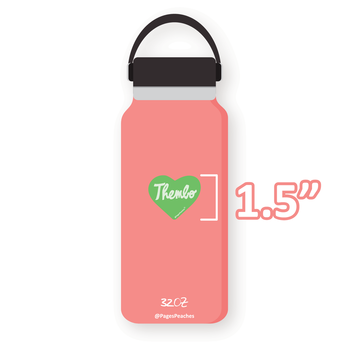 Large Thembo Sticker