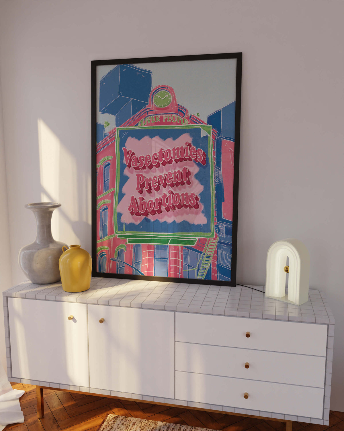 Vasectomies Prevent Abortions Art Print