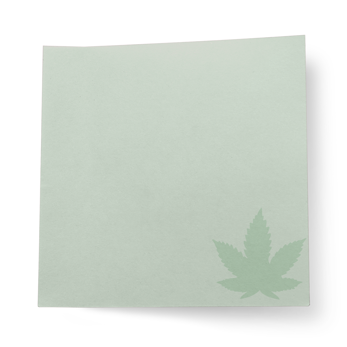 Green Weed Post-it®