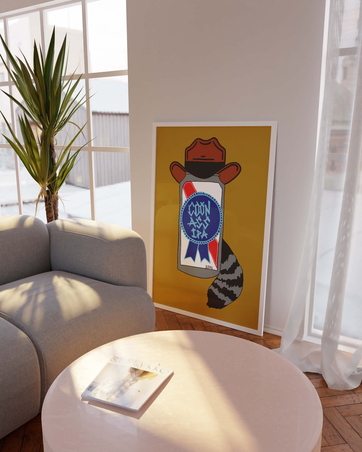 Coon Ass IPA Art Print
