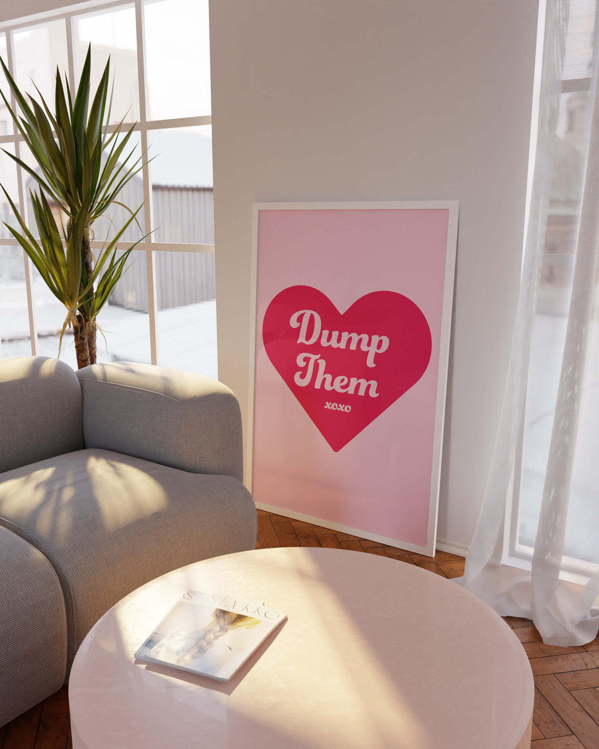 Dump Them Art Print