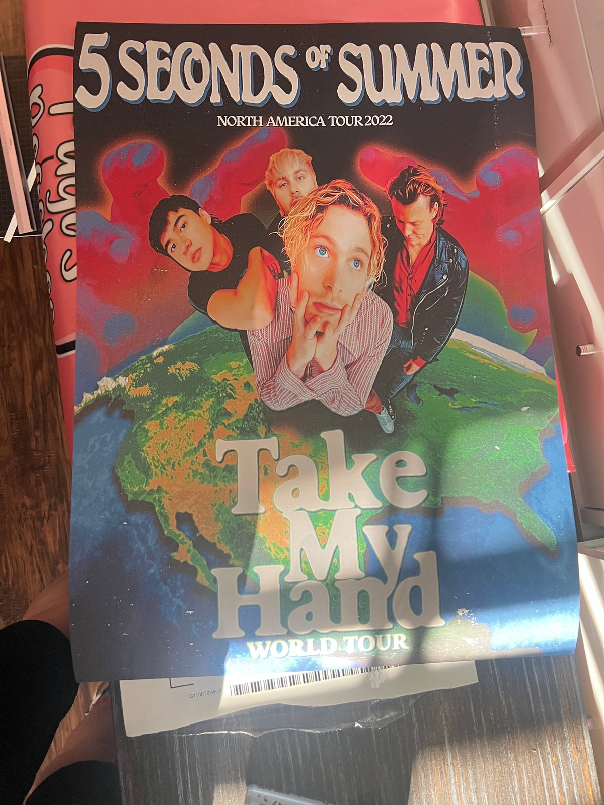 Five Seconds Of Summer 5SOS North American Tour Posters
