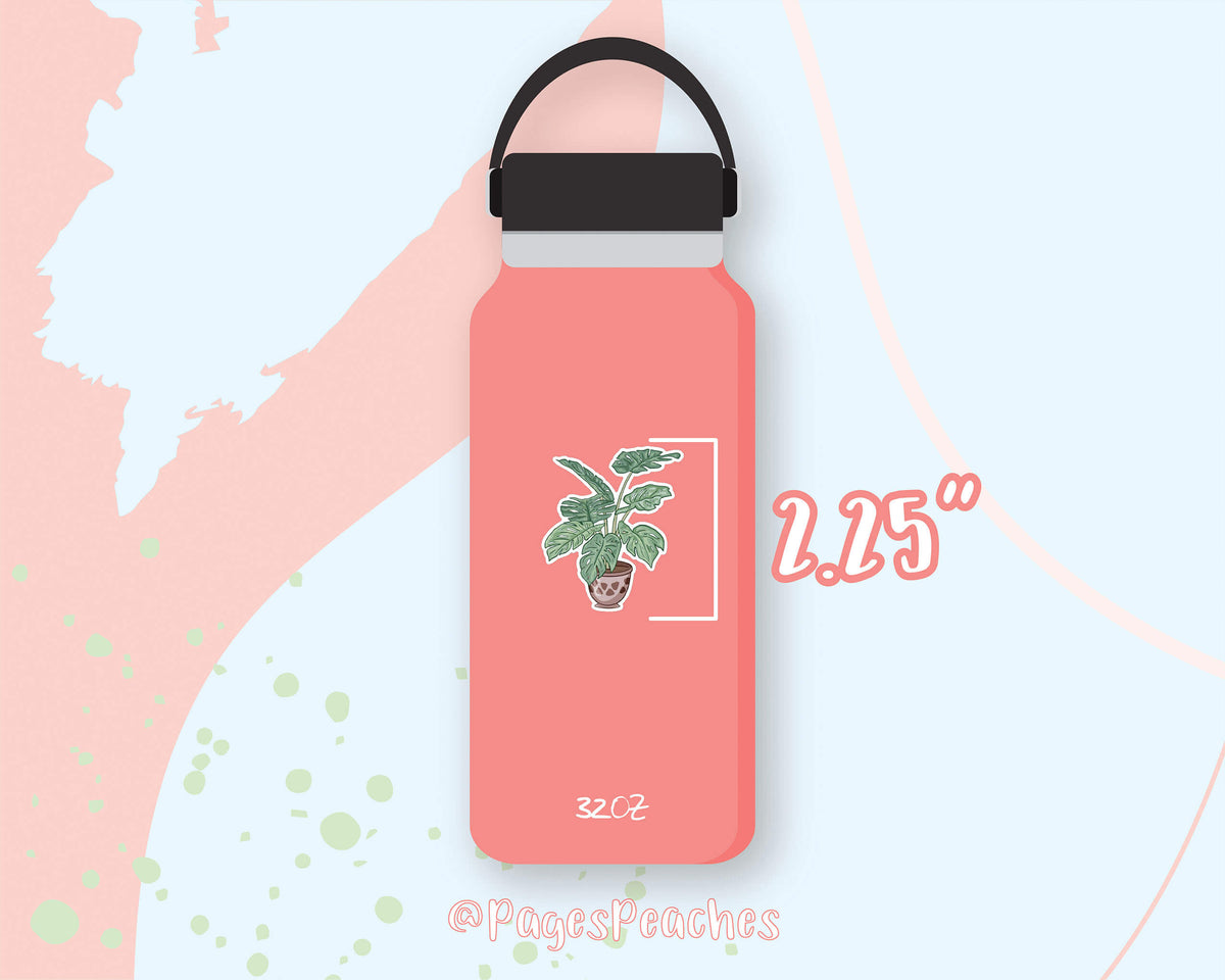 Large Monstera Plant Sticker
