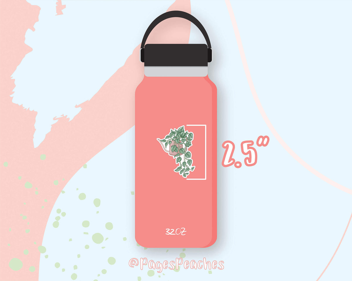 Large Pothos Plant Sticker