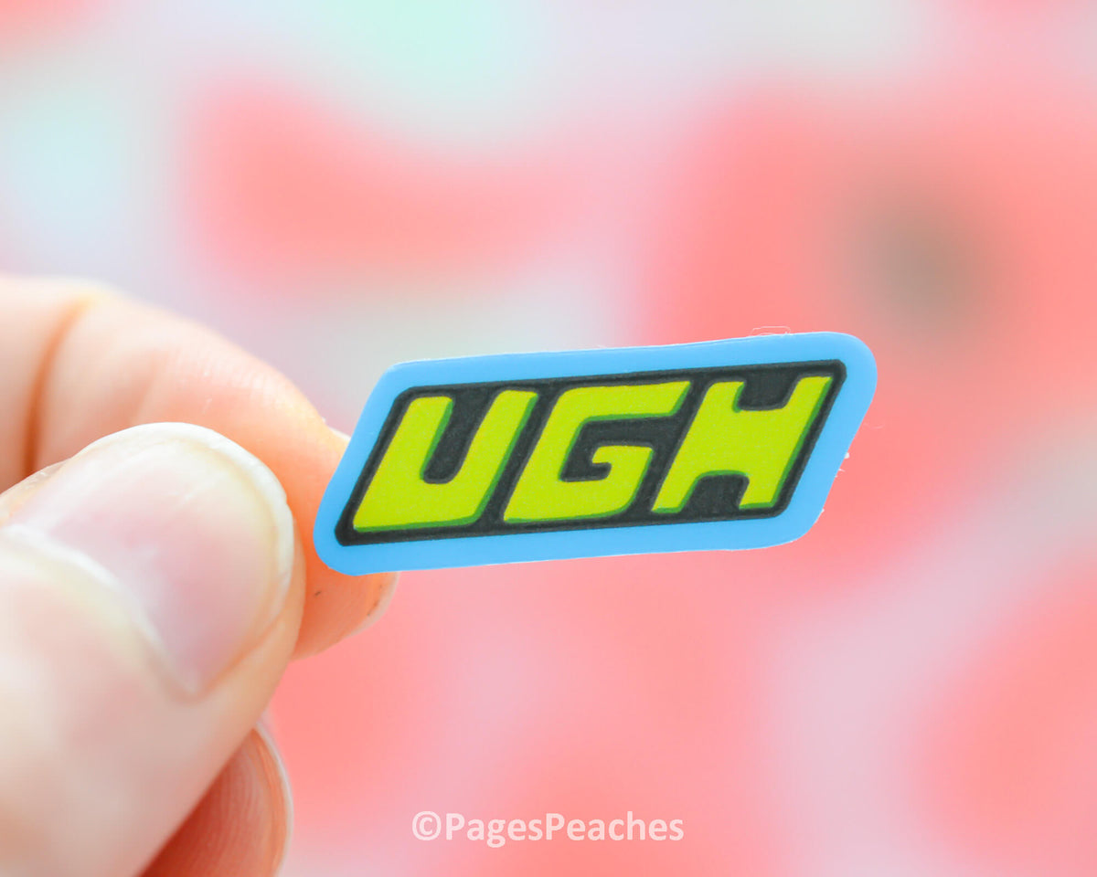 Mini UGH Sticker