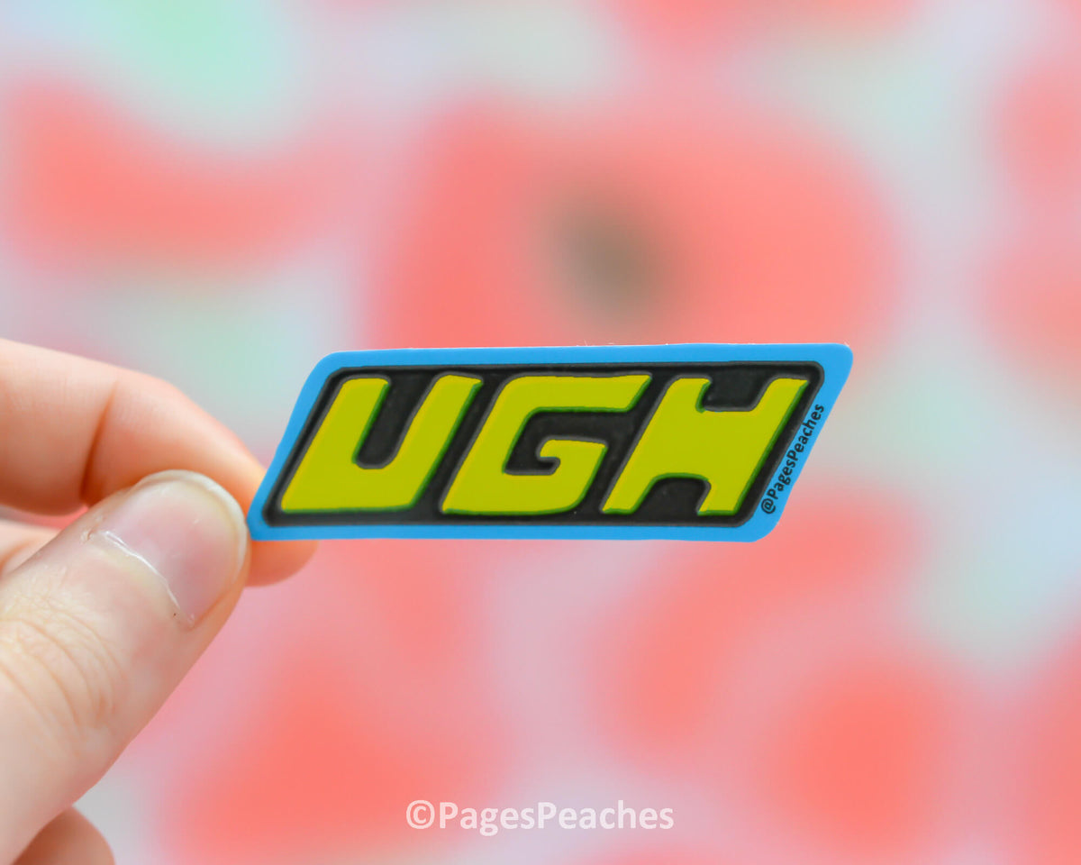 Large UGH Sticker