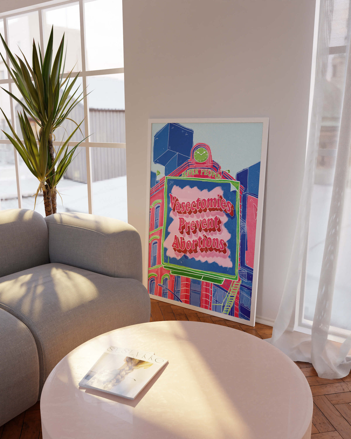 Vasectomies Prevent Abortions Art Print